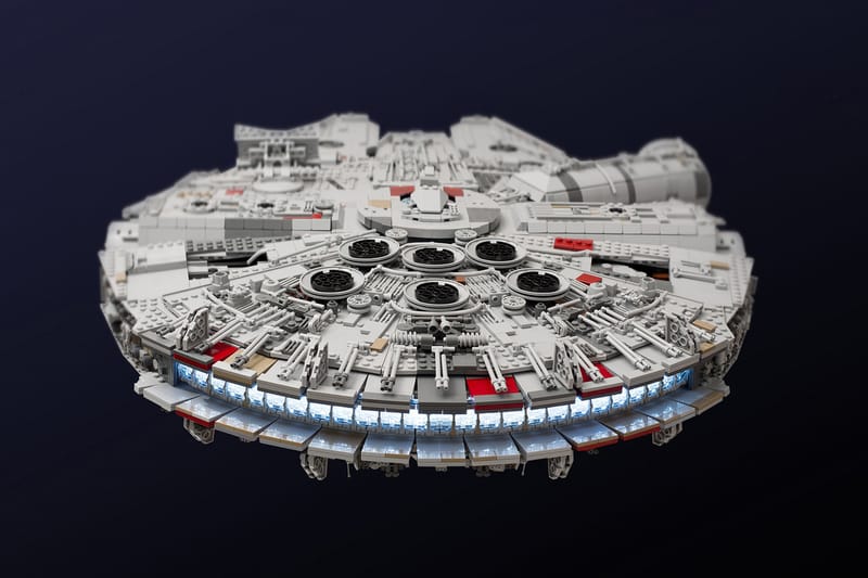 Largest lego best sale millennium falcon