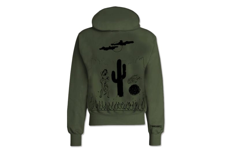 Travis scott rodeo online merch hoodie