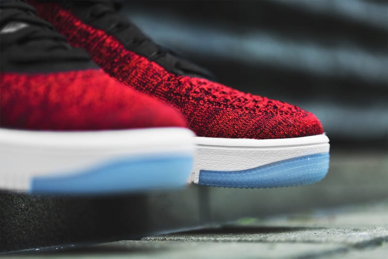 Air force outlet ultra flyknit red