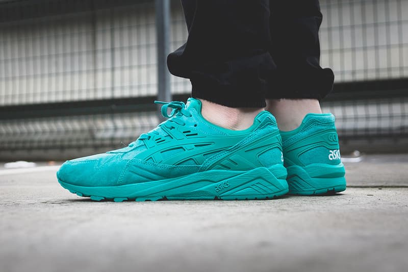 asics gel kayano 19 womens green