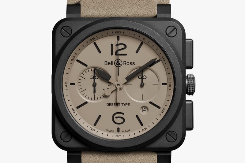 Bell and Ross Desert Type Watch Hypebeast