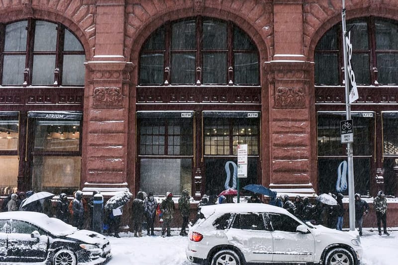 Sneakerheads Withstood a Blizzard for the KITH x adidas Consortium