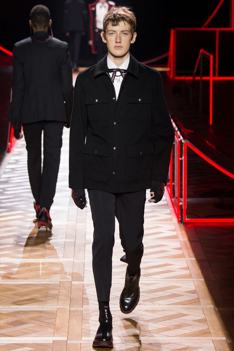 DIOR HOMME 2016 A/W 花柄 ニット クリスヴァンアッシュ DIOR HOMME