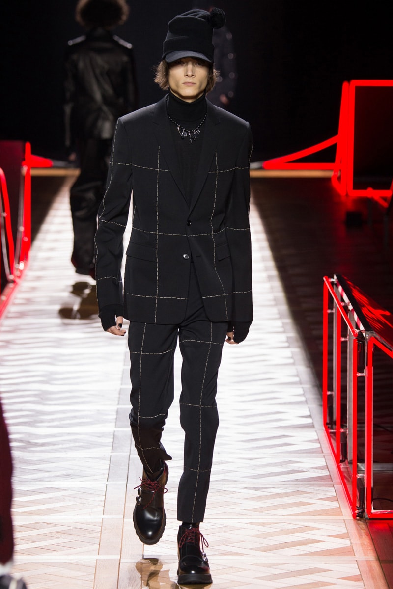 Kris Van Assche Knows How to Be Dapper and Warm in Dior Homme's 2016 ...