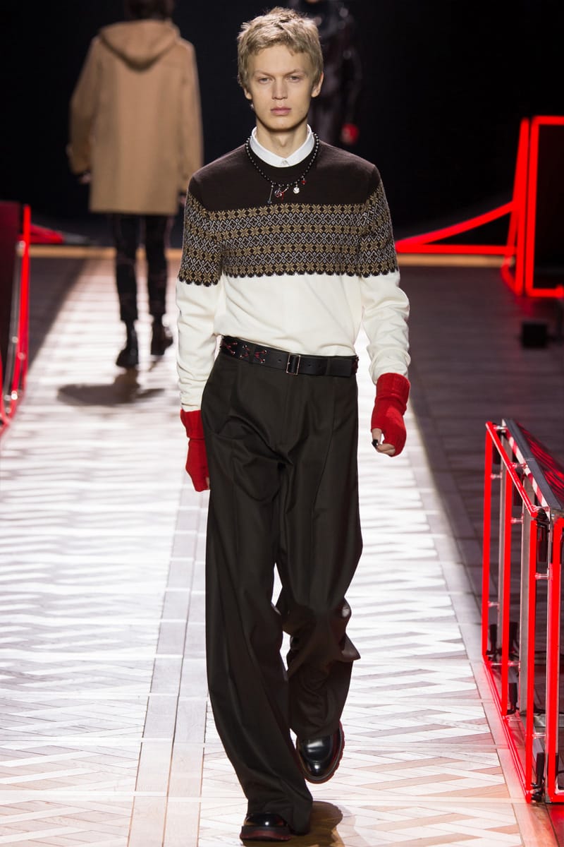Kris Van Assche Knows How to Be Dapper and Warm in Dior Homme's