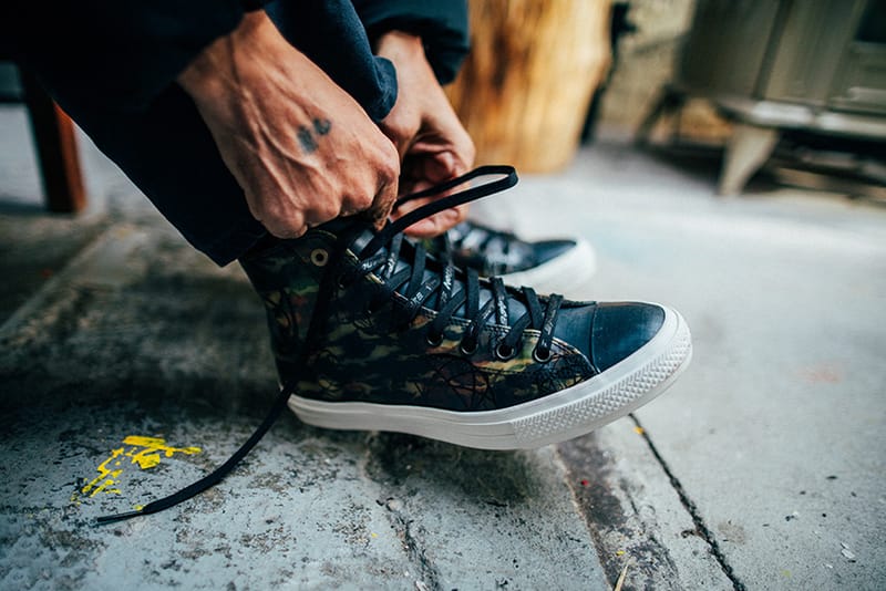 Behind the Scenes of the Futura Converse Chuck Taylor All Star II as Shot  by 13thWitness