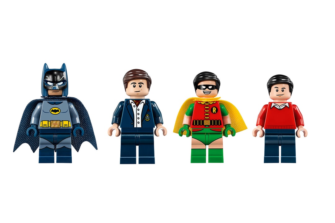 Отправьтесь в путешествие в 60-е годы с коллекцией LEGO Batcave.
