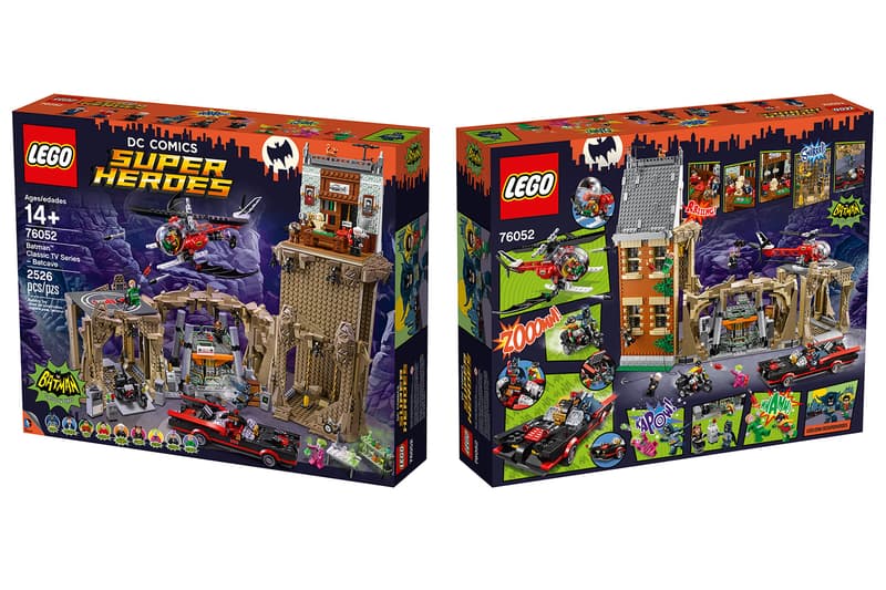 lego 1960s batcave