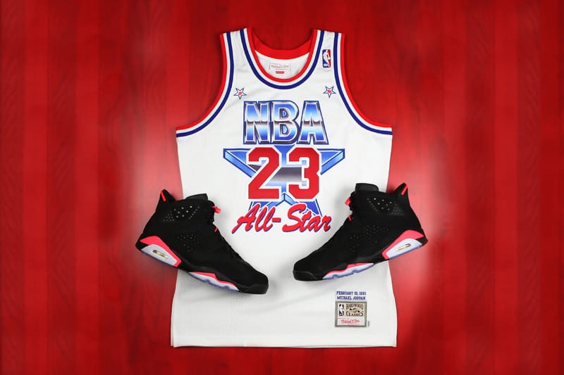 Mitchell and ness sales jordan all star