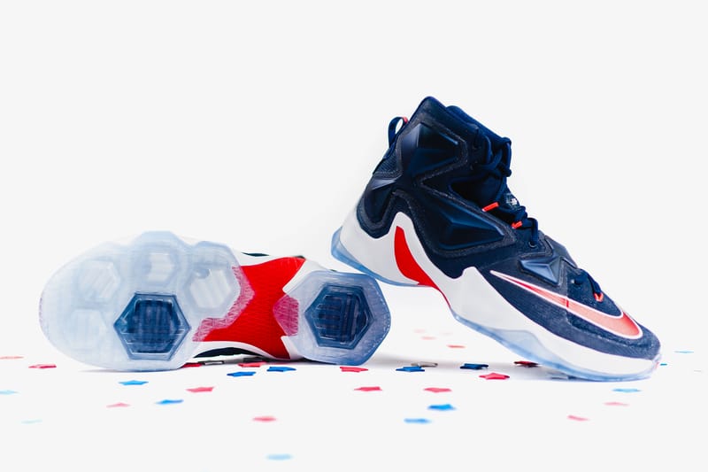 Nike LeBron 13 USA Sneaker Hypebeast