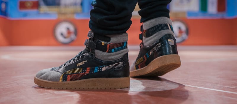 Puma suede black store history month