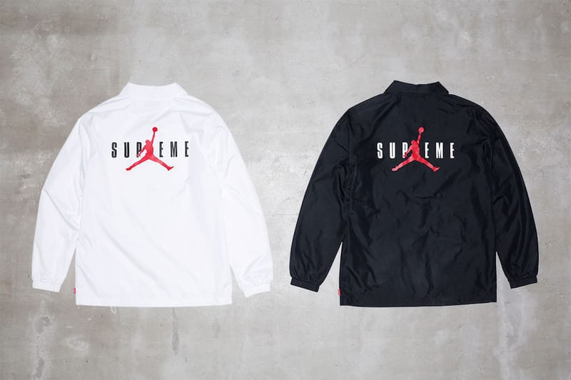 Supreme x shop jordan coach jacket