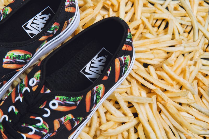 Vans shop fries shoes