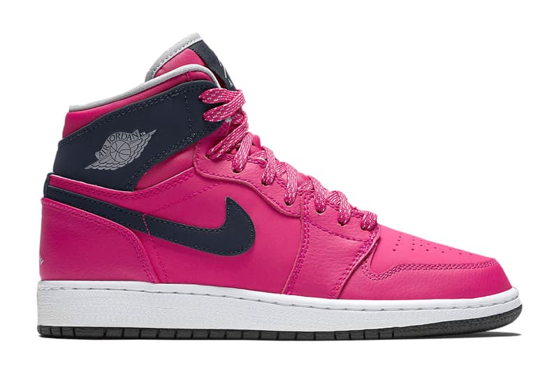 Nike Air Jordan 1 High Gs Vivid Pink Sneaker 