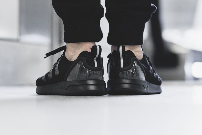 all black adidas zx flux adv