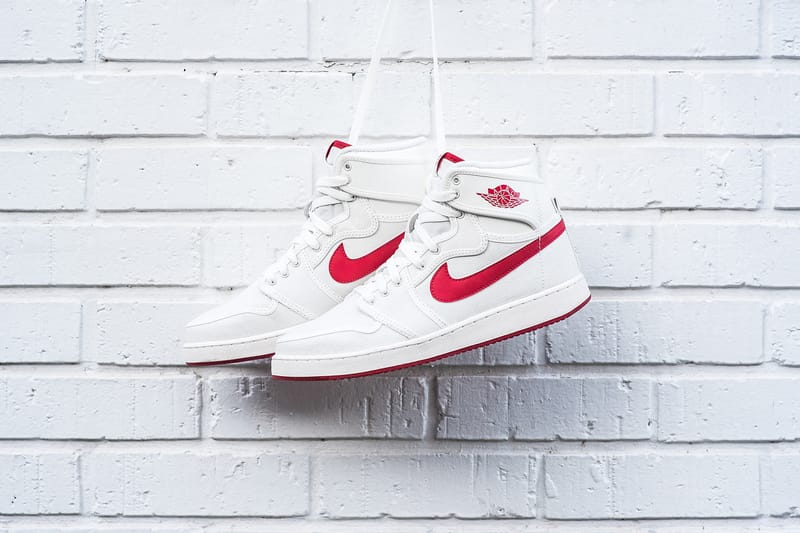 Air Jordan 1 Retro KO High OG in Sail and Varsity Red | Hypebeast