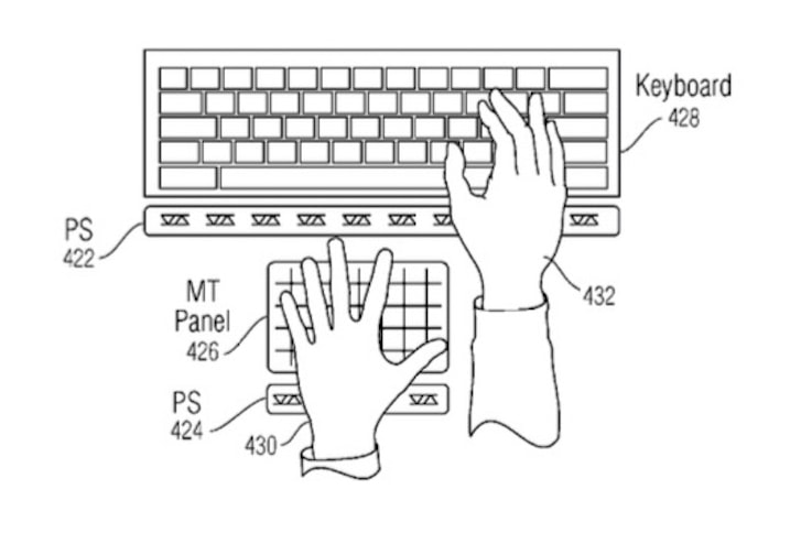 Apple патентует мультитач с распознаванием наведения