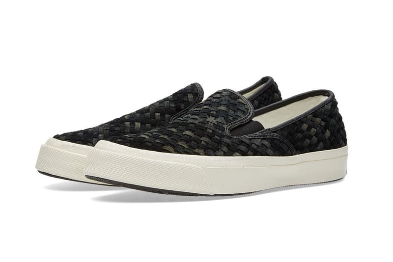 Converse suede shop slip on