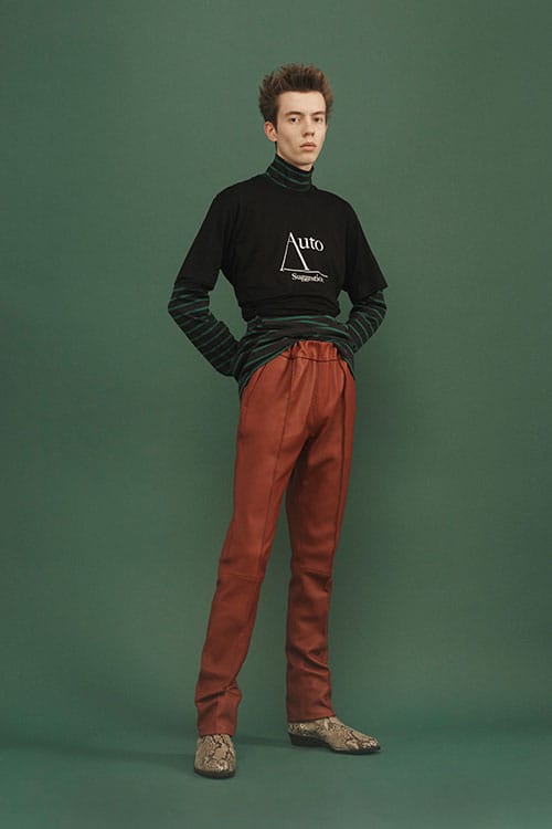 john lawrence sullivan 18ss センターラインスラックス