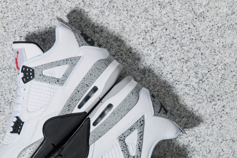 Air Jordan 4 White Cement | Hypebeast