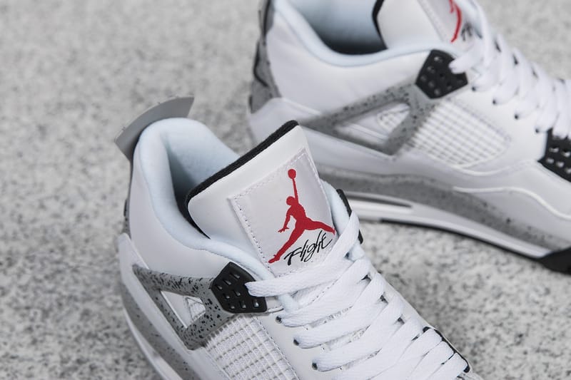 Nike air jordan white cement outlet 4