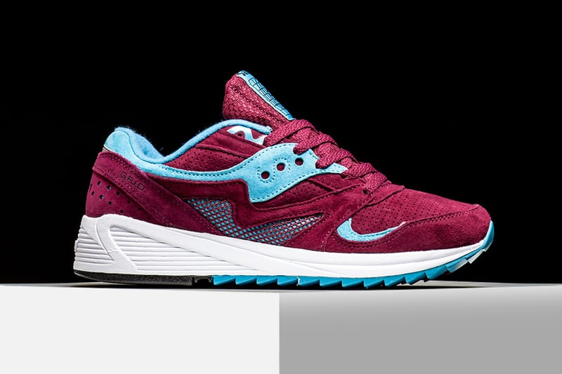 Saucony grid best sale 8000 womens purple