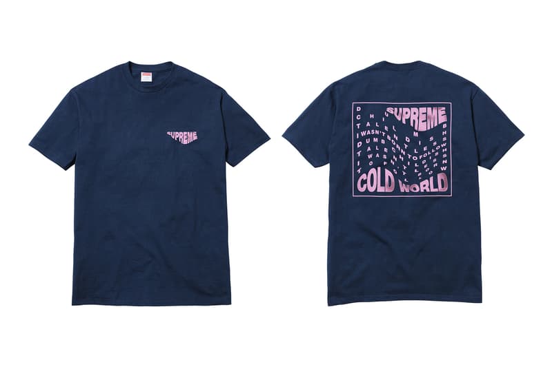 Supreme 2016 Spring/Summer TShirts HYPEBEAST