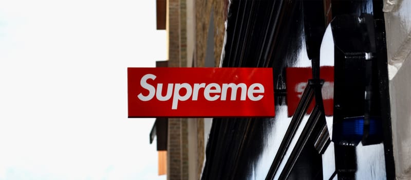 Supreme outlet clearance