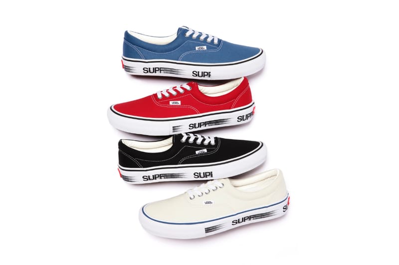 Vans x shop supreme motion logo