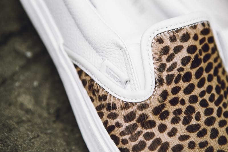 Vans pony hair discount leopard