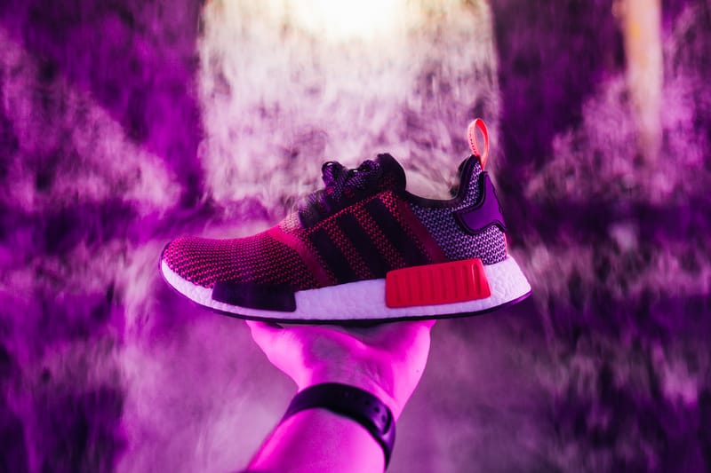 Nmd store dames purper