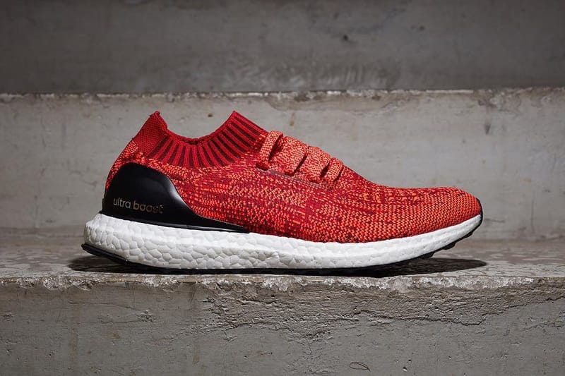 Ultra boost store uncaged red carbon