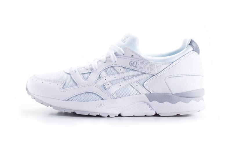 asics gel lyte all white