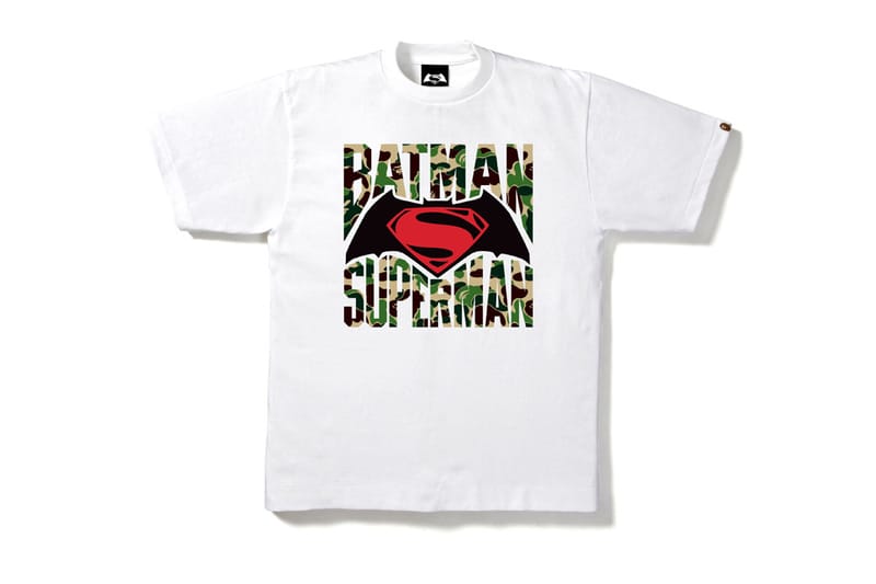 Batman vs Superman x BAPE T Shirt Collection | Hypebeast