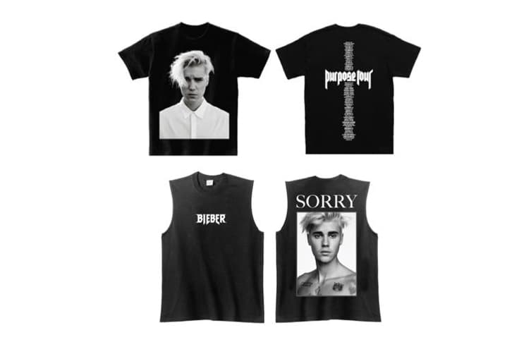 Justin Bieber Purpose Tour Merch Hypebeast