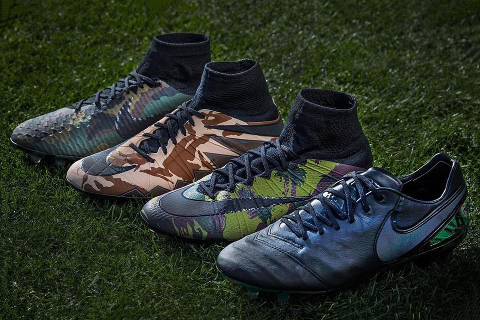 Nike Releases Soccer Cleat Camo Pack Hypebeast