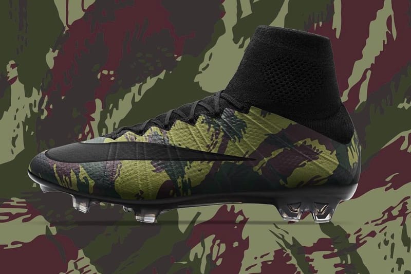 Nike on sale mercurial camo