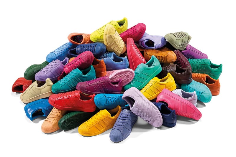 Adidas pharrell shop superstar color names