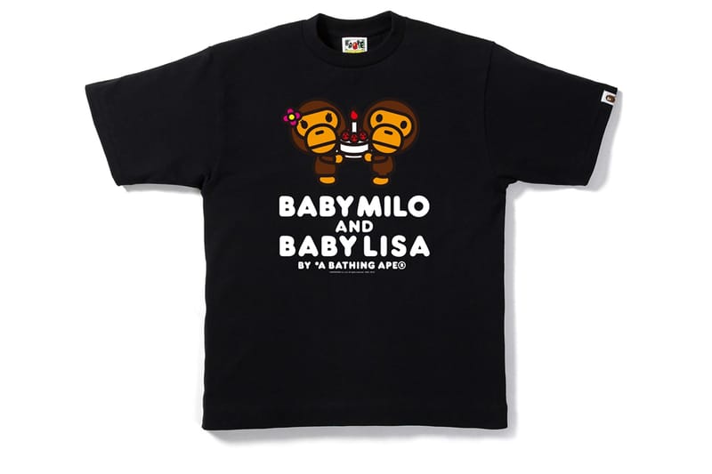 a bathing ape baby milo lisa tシャツ A BATHING APE BABY MILO & BABY LISA TEE XL XXL | eBay