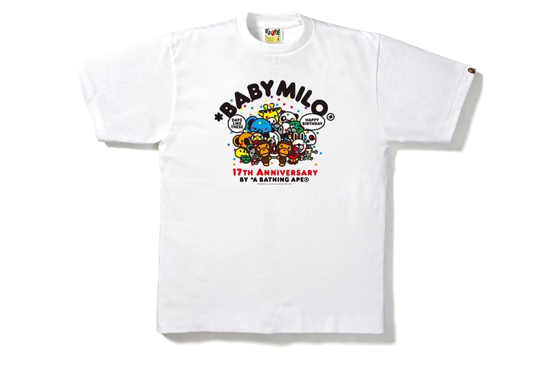 A BATHING APE BABY MILO 17th Anniversary Collection Hypebeast