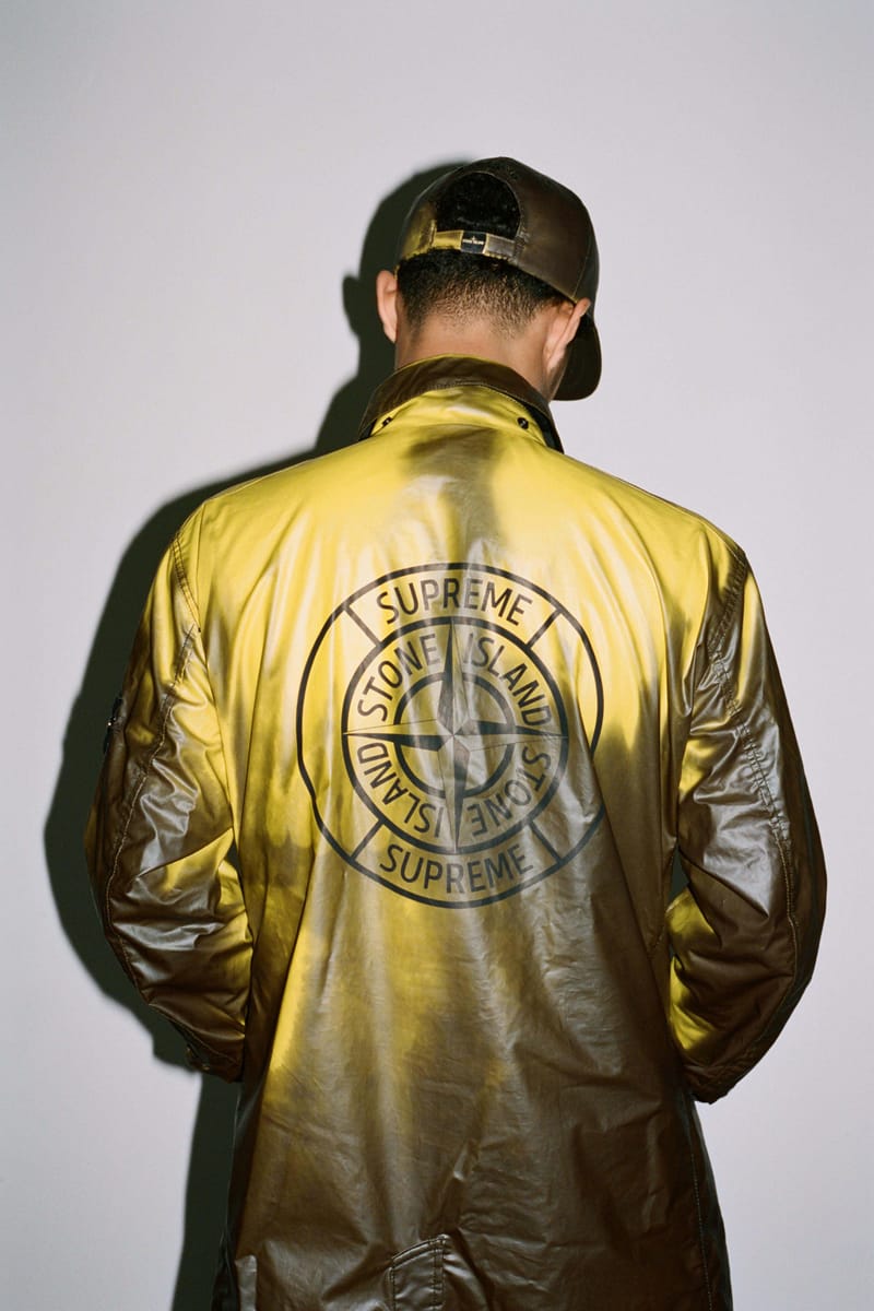 Supreme stone island hotsell nylon metal track jacket