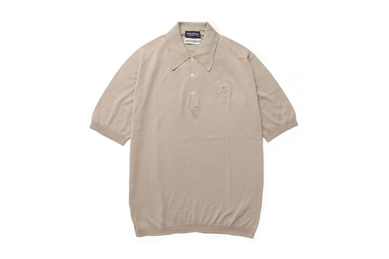 JOHN SMEDLEY×WACKO MARIA シーアイランドコットン ポロ