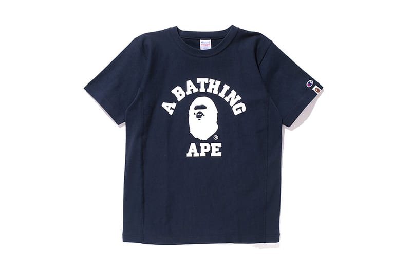 Bape x clearance champion college crewneck