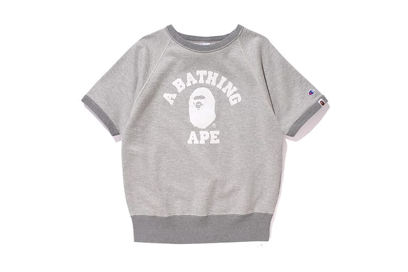 Bape x champion discount crewneck