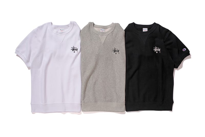 Stussy Sport X Champion Reverse Weave Crewneck Sweatshirt