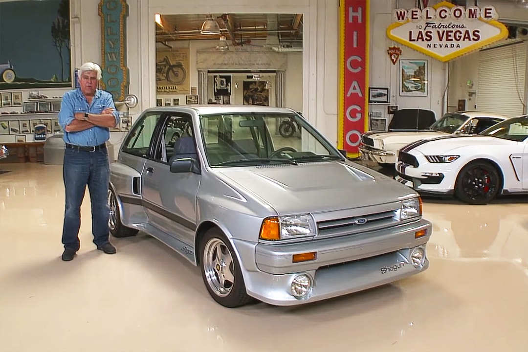 Джей Лено наконец-то демонстрирует свой безупречный Ford Festiva V6 Shogun 1989 года