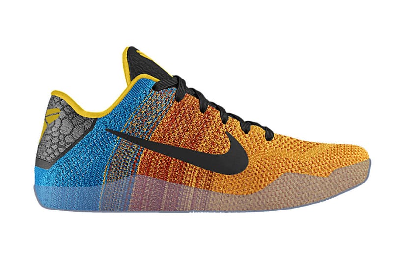 Kobe 11 best sale multicolor flyknit