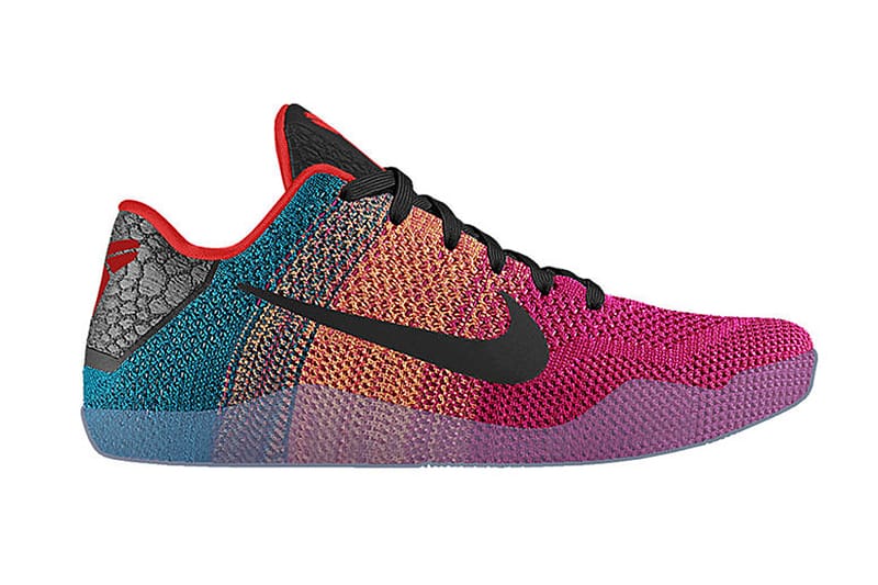 Nike Kobe 11 Flyknit Multicolor NIKEiD | Hypebeast