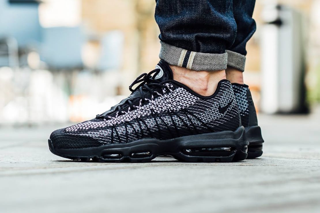 Nike Air max 95 JCRD Black and White Sneakers | HYPEBEAST