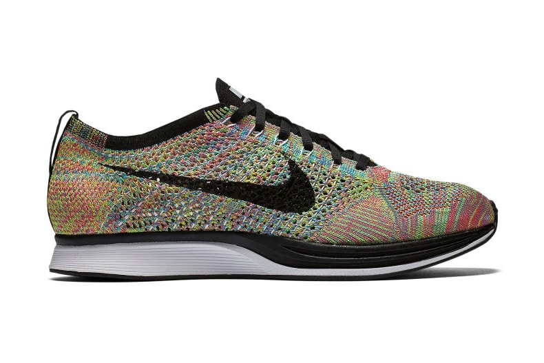 flyknit racer multicolor